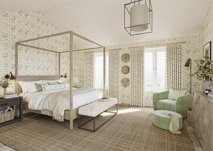 Plum Line, Cashmere - Made to Measure Curtains - Image 7